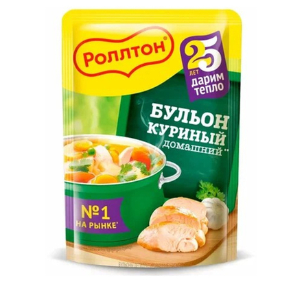 Бульон куриный Роллтон 90 г