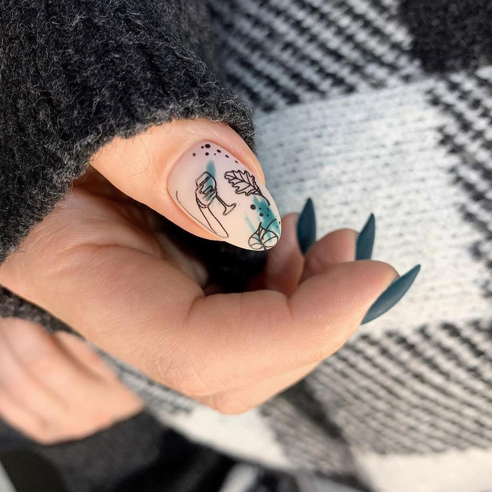 Swanky Stamping, Пластина листья