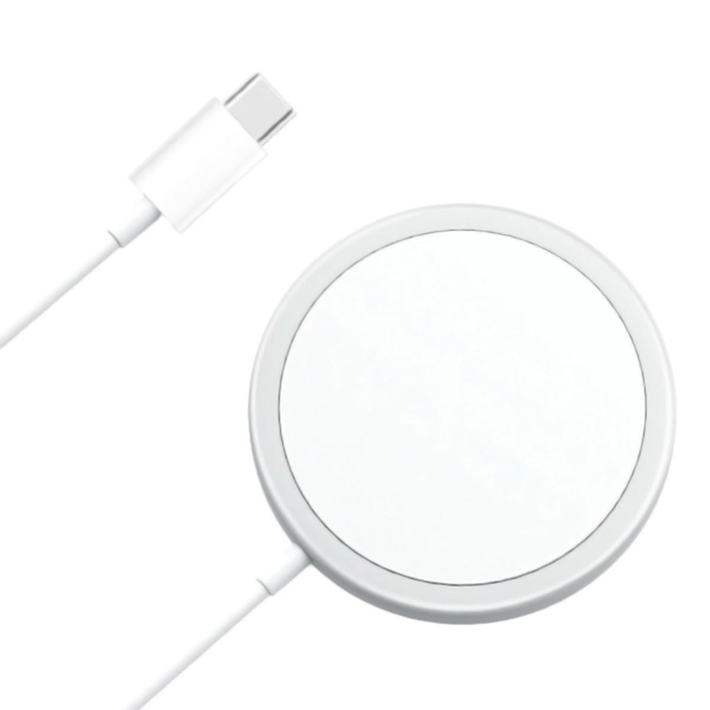 Беспроводное ЗУ на алюминиевой подставке SD30 Magsafe (CS5518TS) COTEetCI silver
