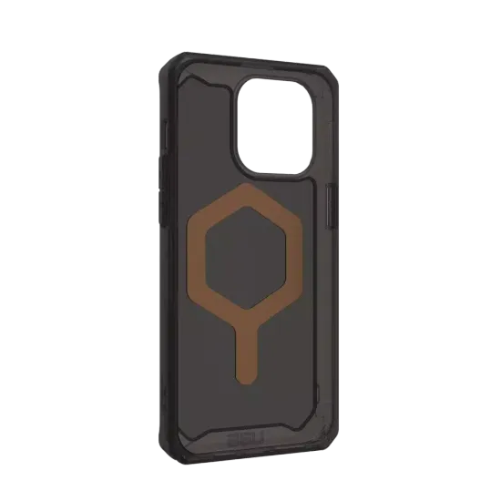 Чехол с поддержкой MAGSAFE Uag Plyo для iPhone 15 Pro MAX 6.7", цвет черный/бронза (Black/Bronze)