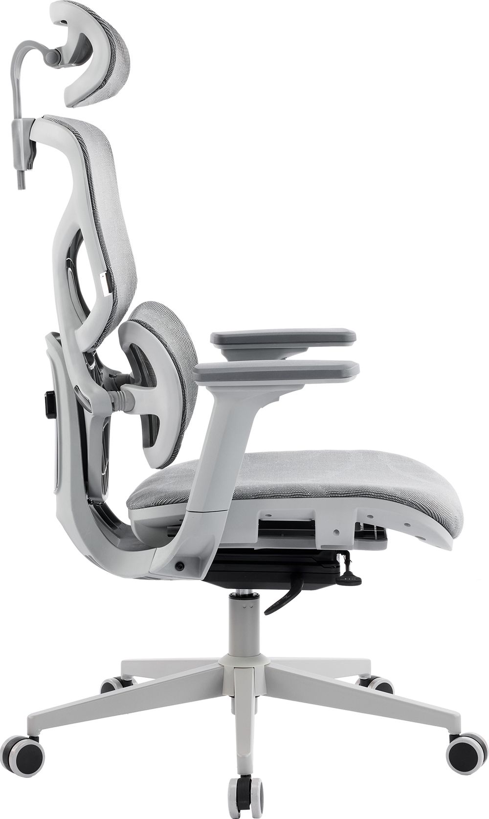 Эргономичное кресло Everprof Alfa Grey Сетка Серый