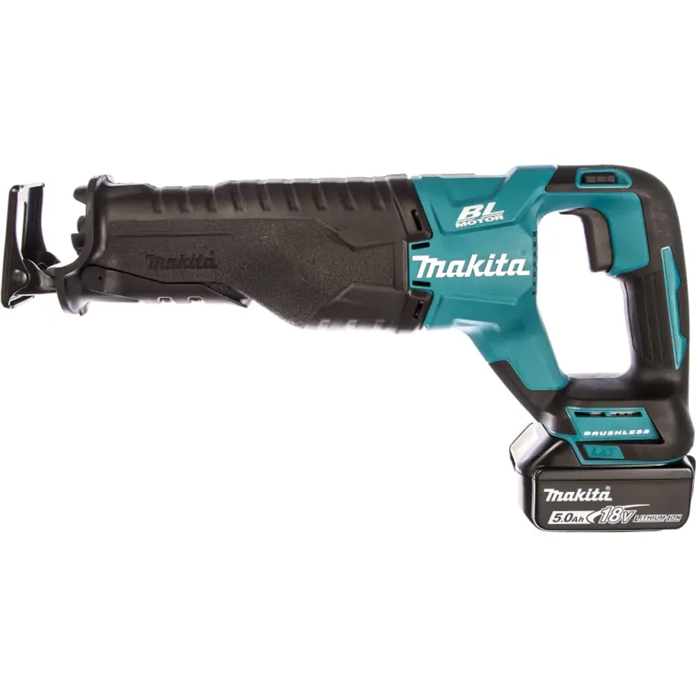 Makita DJR187RTE аккумуляторная сабельная пила (2 x 5 Ач, ЗУ)