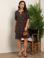 Платье Вечер в провансе (шоколадное) П15982-9М LT Collection