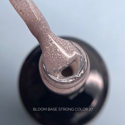 Bloom Strong base Color 27 - База жесткая бежевая с шиммером, 15