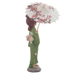 GAEM Фигурка декоративная "Гейша", L15 W15 H30 см, 2в.