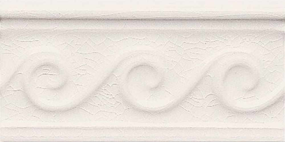 Adex Modernista Relieve Olas PB C/C Blanco 7.5x15