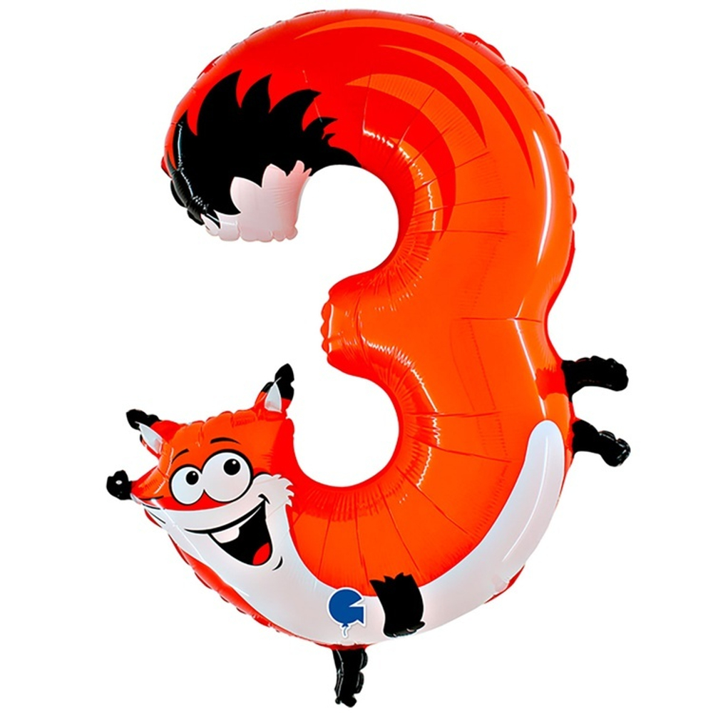 Г ЦИФРА 3  36" Лиса