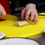 Доска разделочная 500х350х18 мм красный полипропилен