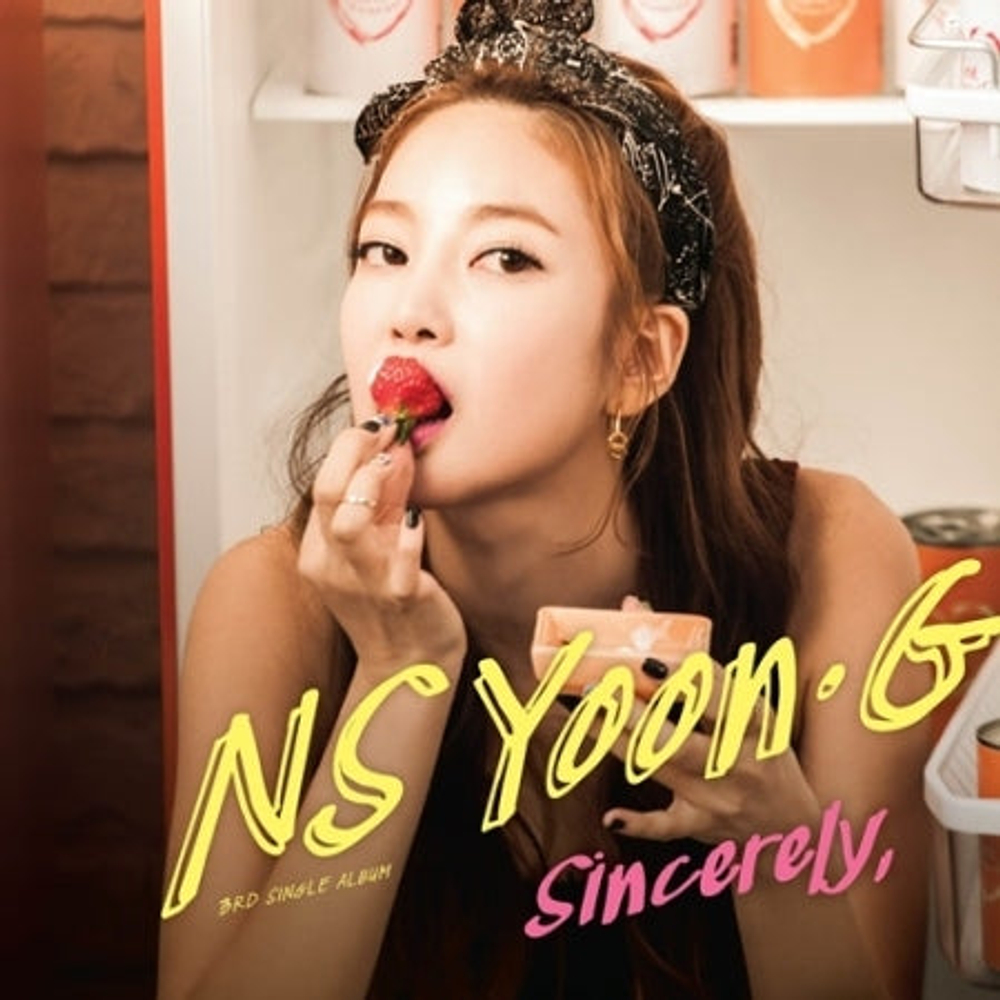 Альбом NS YOON-G - SINCERELY, 3rd Single Album