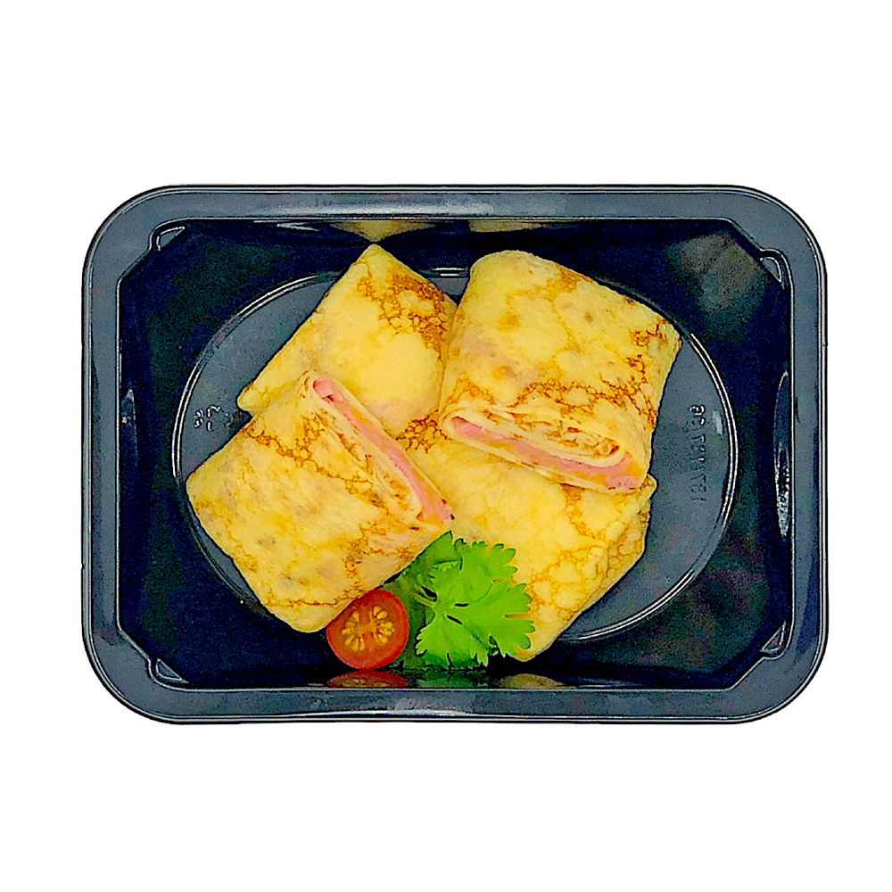 Блинчики (2 шт.) с ветчиной и сыром