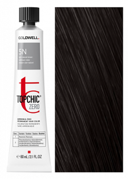 Goldwell Topchic Zero 5N Натурально-пепельный 60 мл