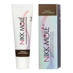 Кератиновая краска для бровей и ресниц NIKK MOLE