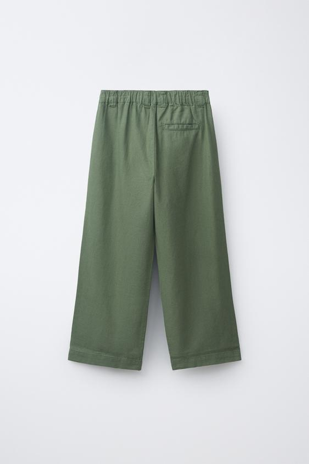 ZARA ПРЯМЫЕ БРЮКИ ИЗ ХЛОПКА И ЛЬНА,