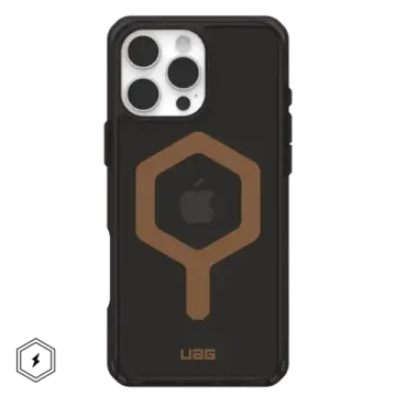 UAG Plyo with MagSafe Series Case for Apple iPhone 16 Pro Max Black/Bronze (Чёрный)