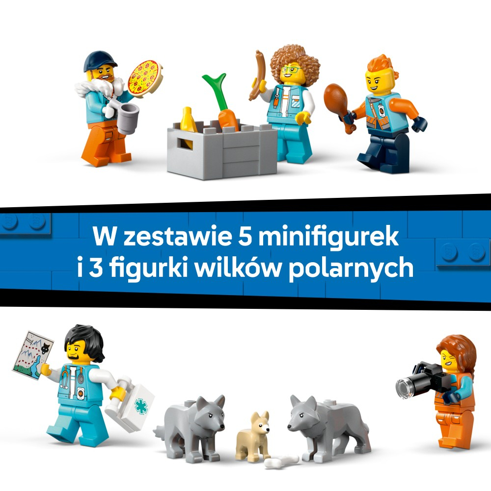 LEGO City - Грузовик с лабораторией арктической исследовательницы 60471