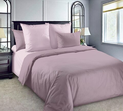 Постельное белье перкаль однотонное ЕвроСтандарт Летний аромат