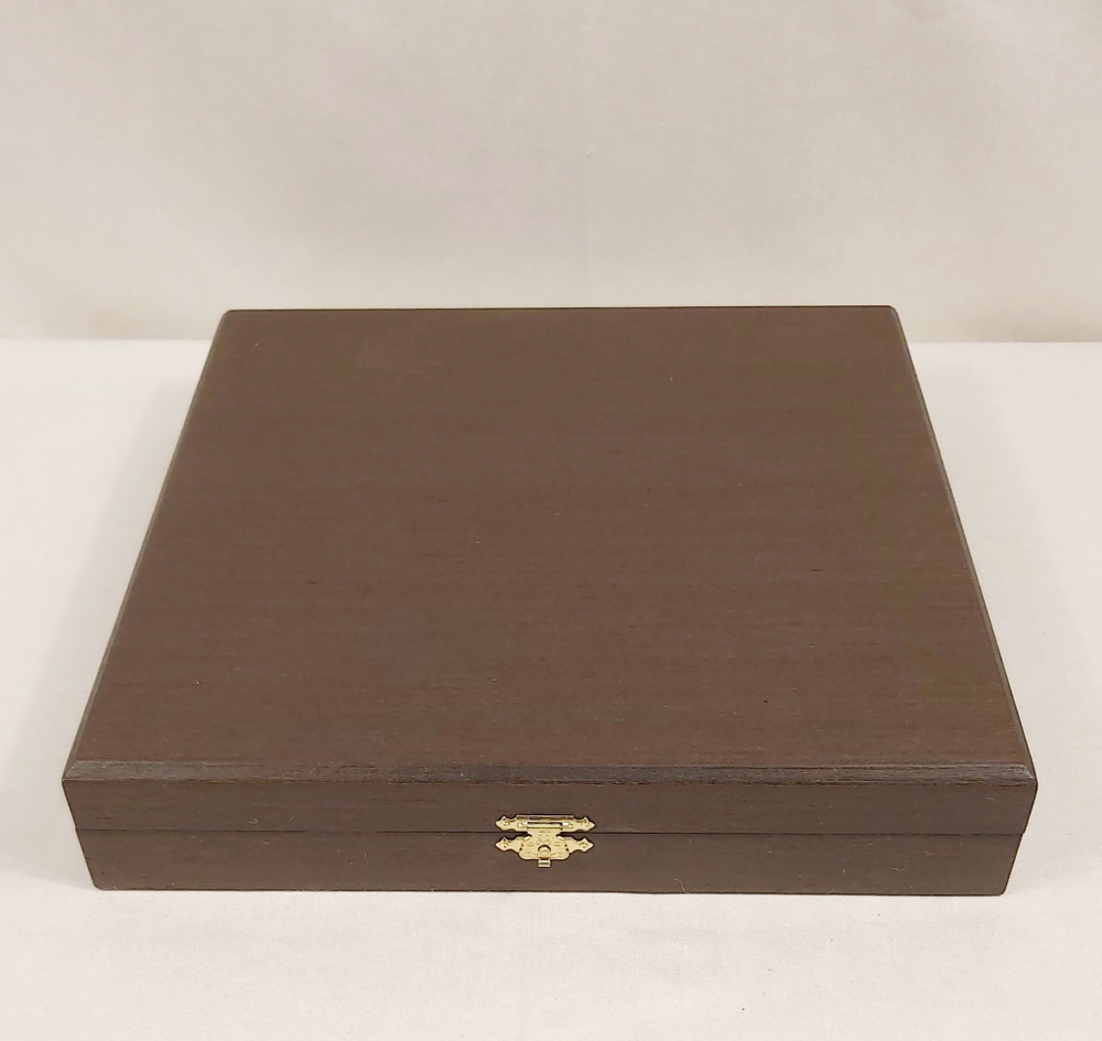 Тарелка " Москва" с росписью Палех в подарочном футляре