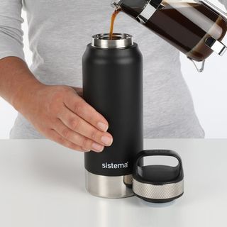 Термобутылка Sistema &quot;Hydrate&quot; 1 л, цвет Черный