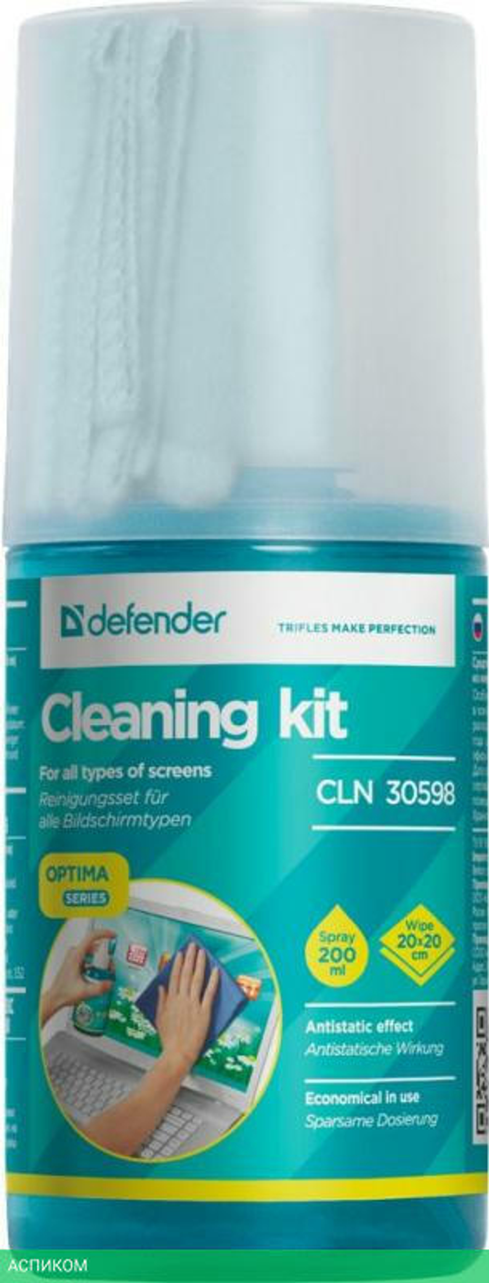 Средство для ухода за электроникой Defender CLN Optima (30598)