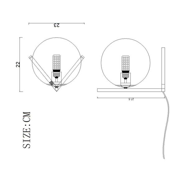 Настольная лампа Imperium Loft Stem 141031-26