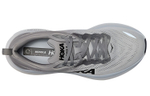 HOKA ONE ONE Bondi 8 4E comfortable all-match fabric shock absorption, non-slip wear-resistant low-cut casual running shoes men's gray and black