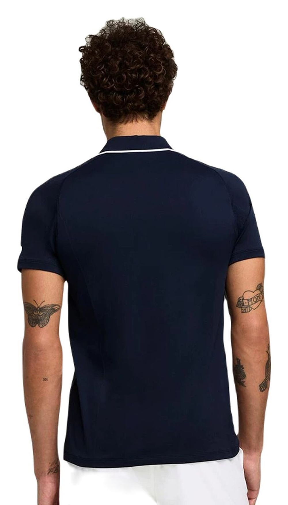 Мужское теннисное поло Wilson Team Seamless Polo 2.0 - небесный