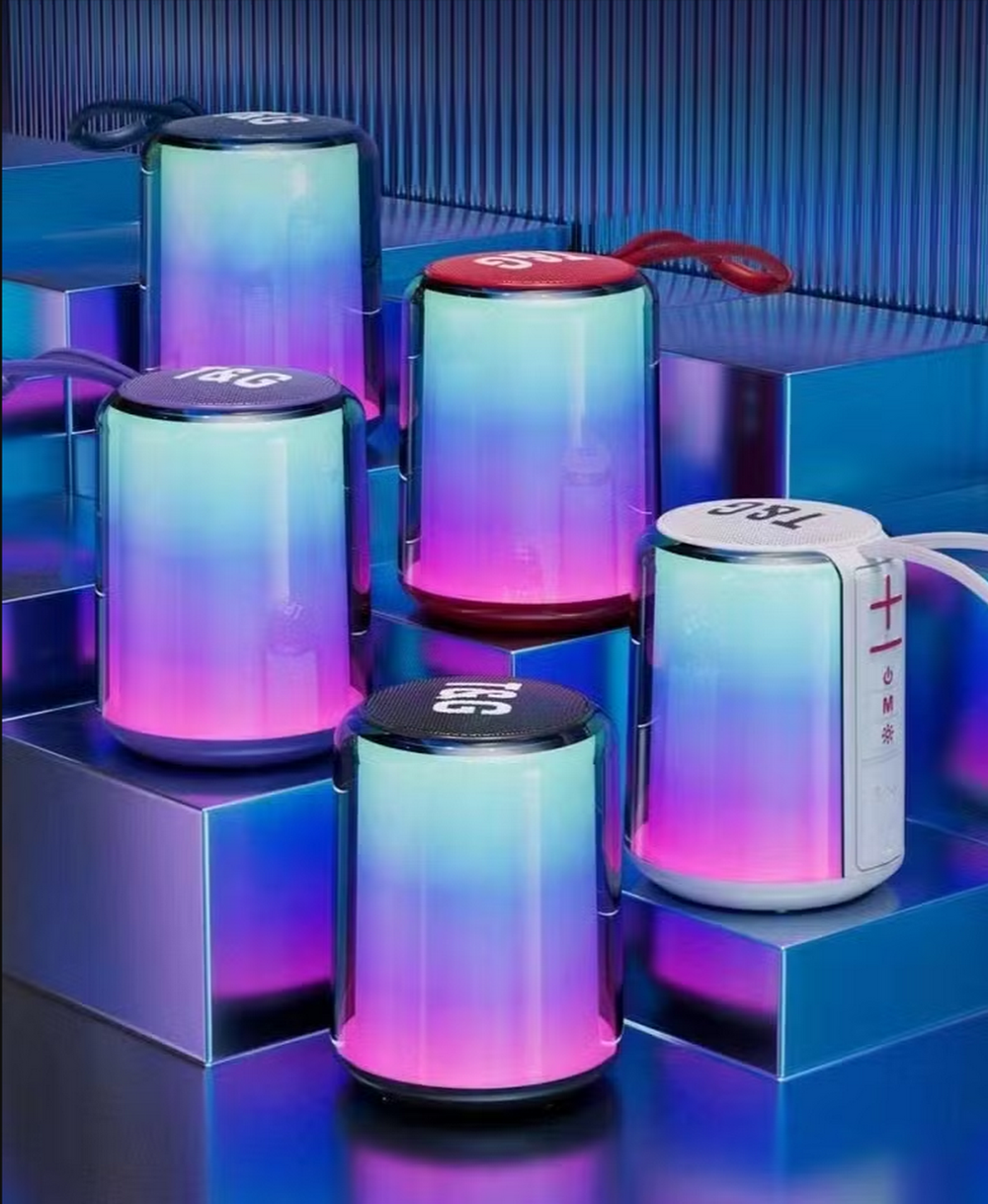 Беспроводная колонка TG-385 (5W/USB/FM) MultiColor