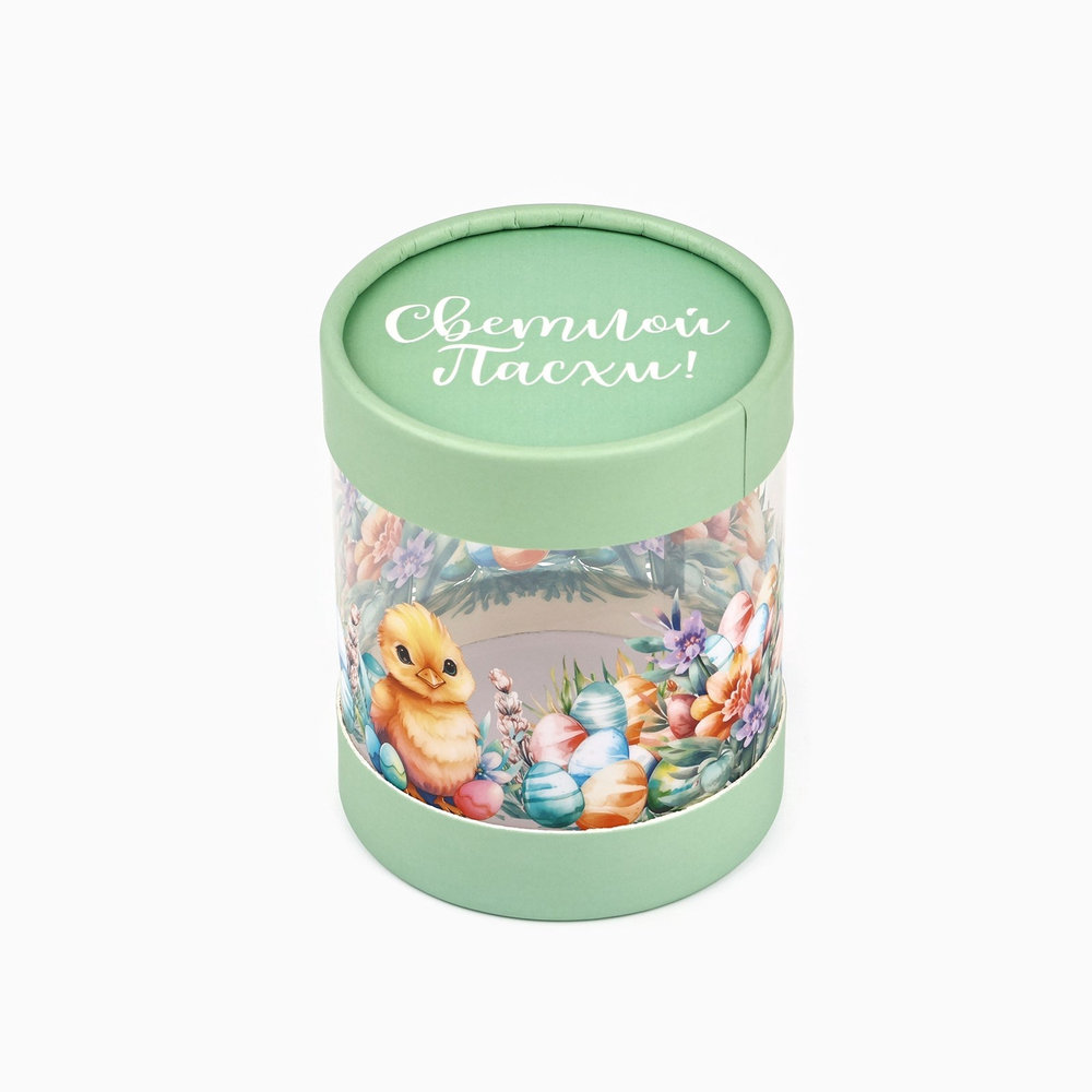 Коробка подарочная «Светлой Пасхи!», 10 х 11 см 10562794