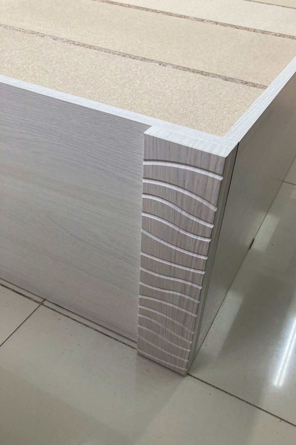 Кровать Монако КР-16 ясень белый 1600+ настил