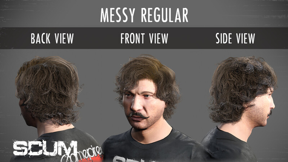 SCUM - Male Hair Pack (для ПК, цифровой код доступа)