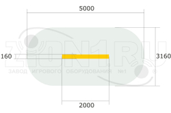 Детский гимнастический бум Гимнаст СЭ017 для спортивной площадки