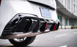 Обвес с подсветкой для BMW X3 G45 2025 БМВ аэродинамический тюнинг губа и диффузор бампера