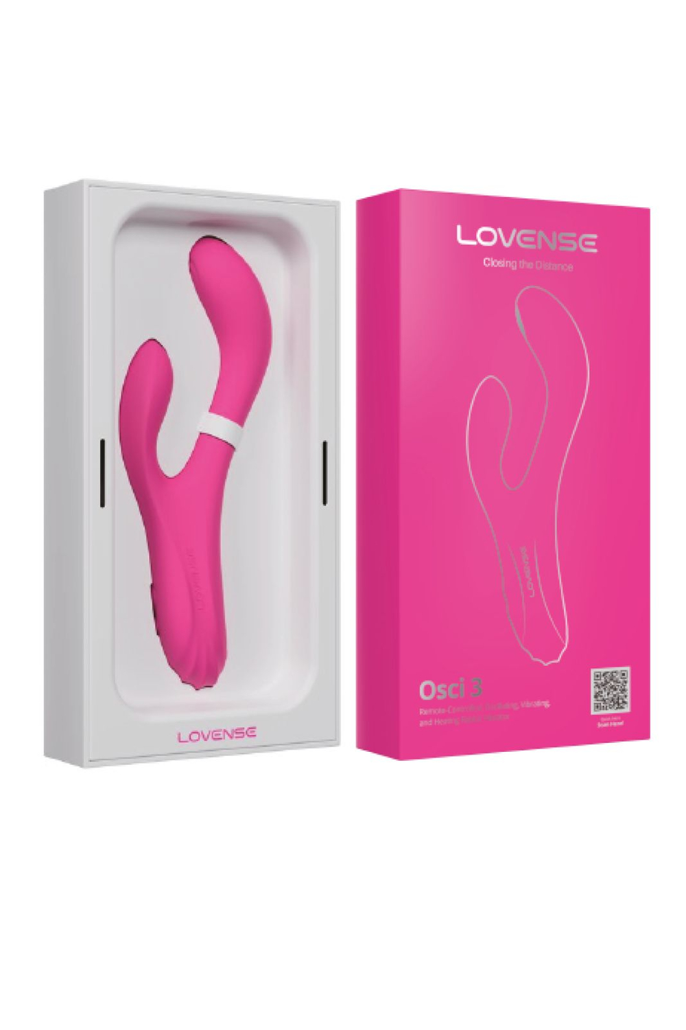 LOVENSE Osci 3 - Осциллирующий вибратор для стимуляции клитора и точки G