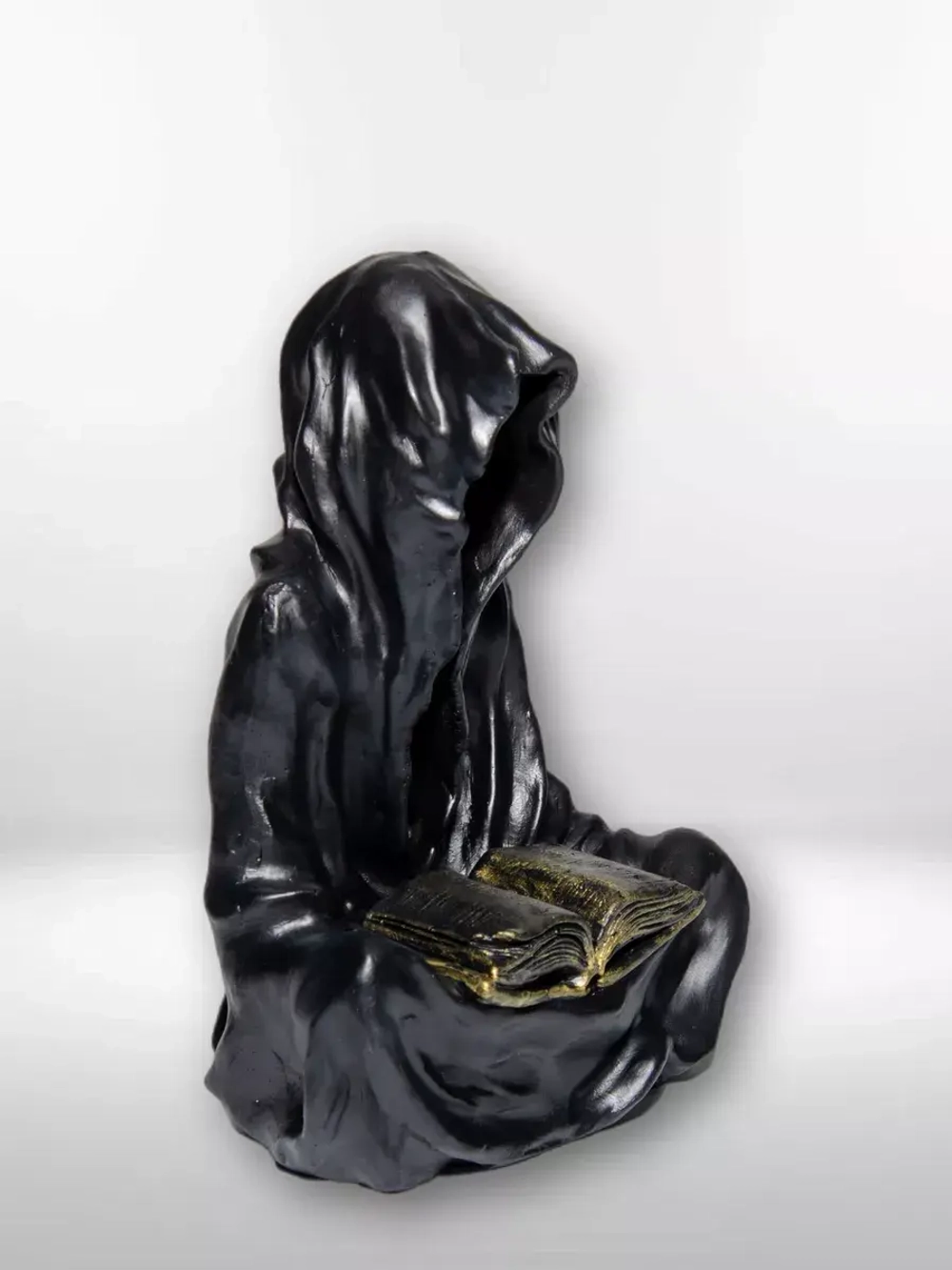 Коллекционная алтарная статуэтка Безликий Монах оберег