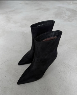 Ботильоны из эко замши