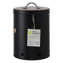 Банка для хранения овощей 18х18х25.5см Smart Solutions Irmel графит