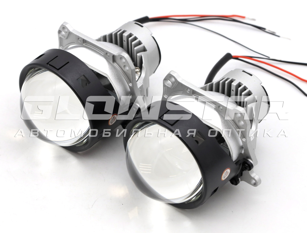 Билед модули Sariti S9 2025 3.0 дюйма, 2 чипа, 5500K, 12V, 56W/64W, крепление 3R (комплект, 2шт)