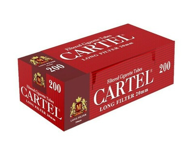 Гильзы для сигарет "Cartel" Long Filter 200шт