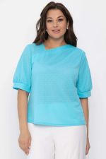 Блуза Лара (голубая) Б13856-3М LT Collection