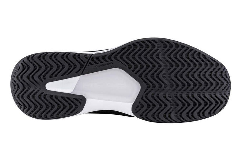 Мужские кроссовки теннисные Head Revolt Court 5.0 - black/white