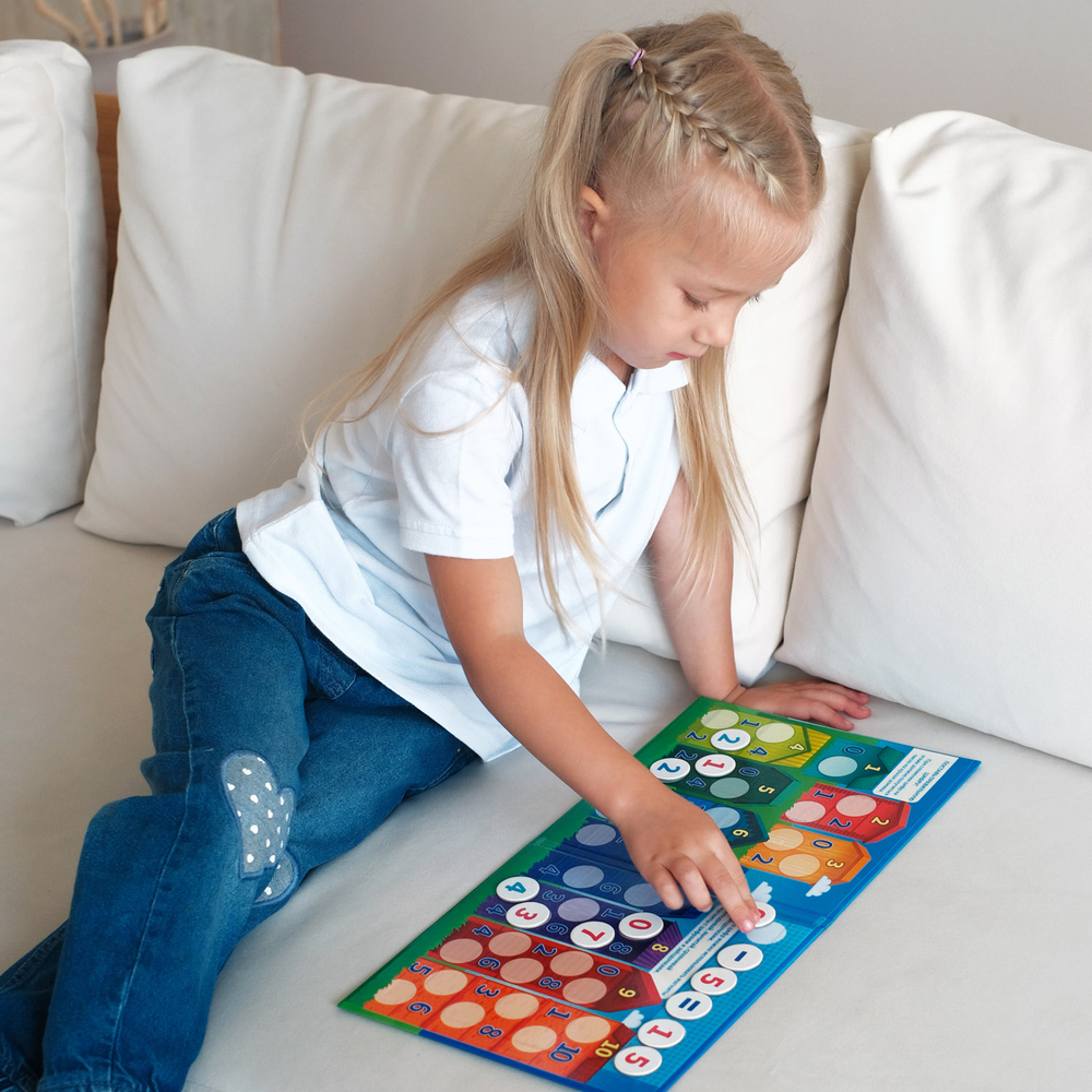 Состав числа, магнитная игра