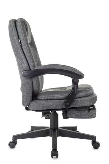 Кресло руководителя Бюрократ CH-868MSG-BF серый 3C1 крестов. пластик подст.для ног пластик черный