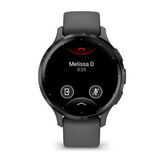 Умные часы Garmin Venu 3S серый с темно-серым безелем