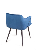 Стул MONE, бархат синий 29