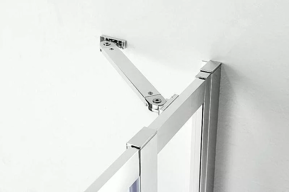 Душевой уголок Cezares Molveno 90x90 MOLVENO-R-1-90-C-Cr-IV стекло прозрачное/профиль хром