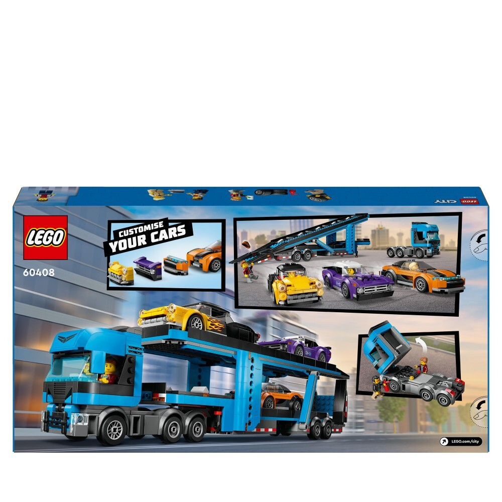 LEGO City - Караван со спортивными автомобилями 60408 / артикул   60408  / GTIN 5702017582900