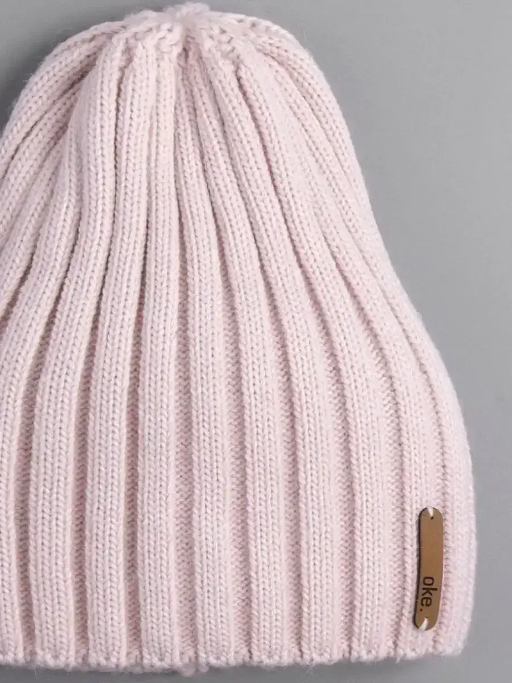 Шапка вязаная демисезонная тыковка