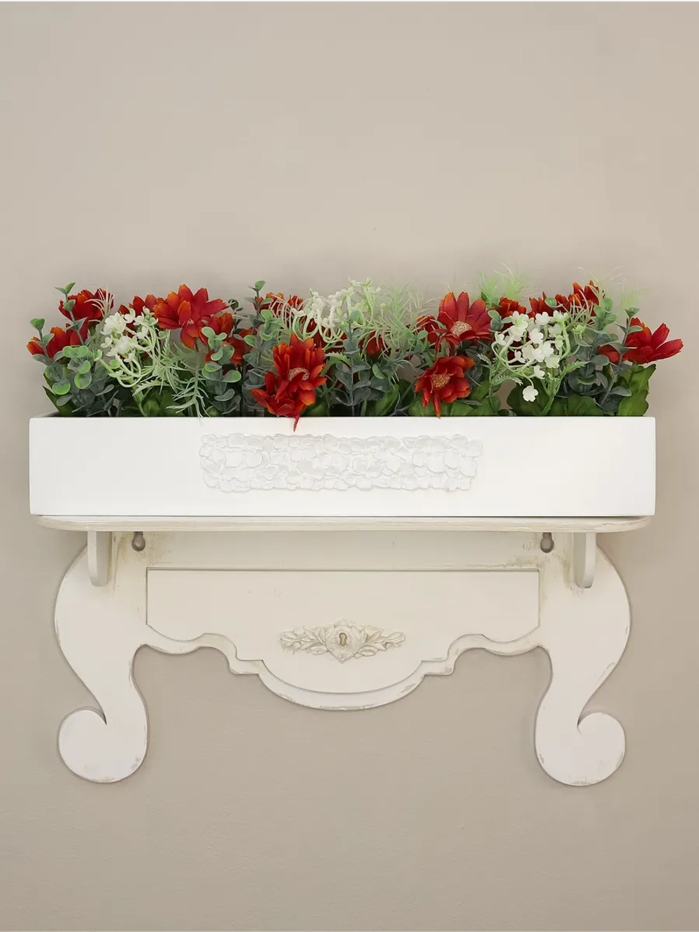 Искусственный цветы для декора в кашпо