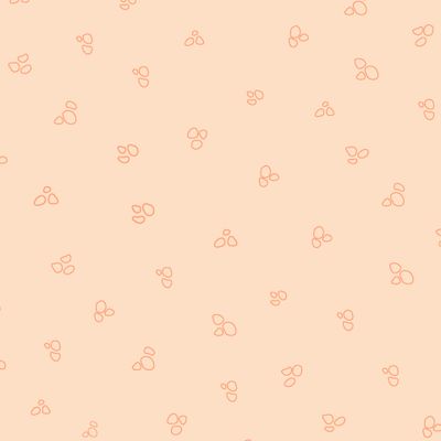 Точки на бежевом. В тон основному узору Сочный гранат.