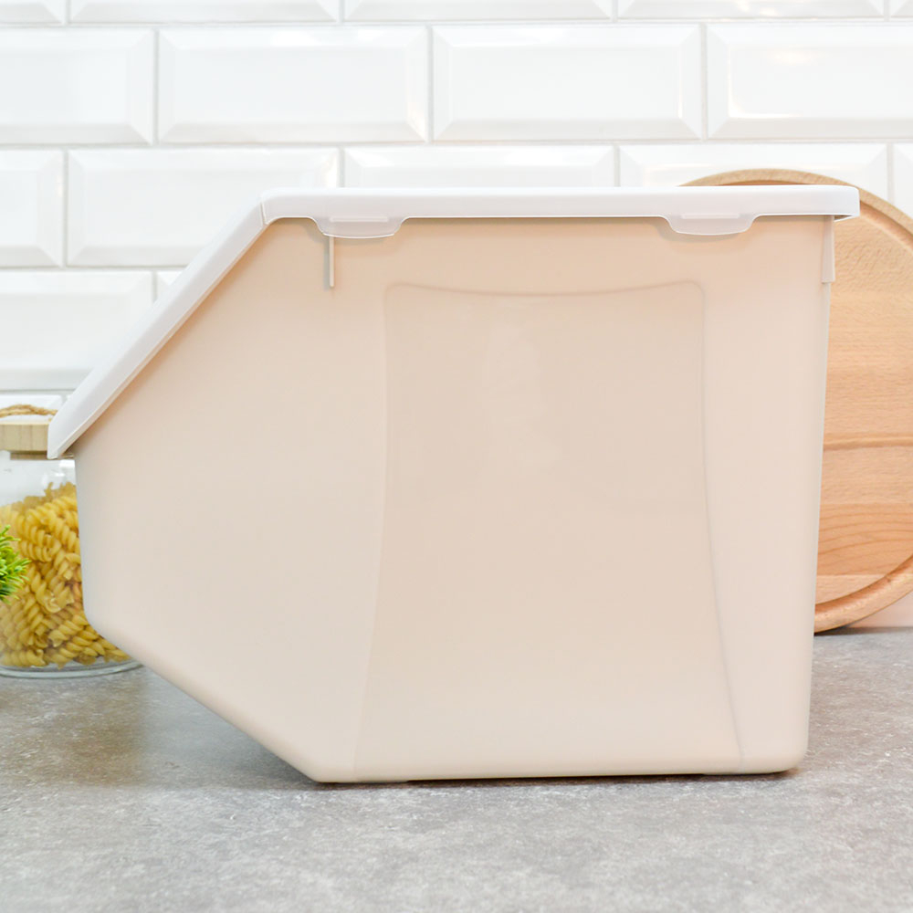 Контейнер для овощей 14л (бежевый)